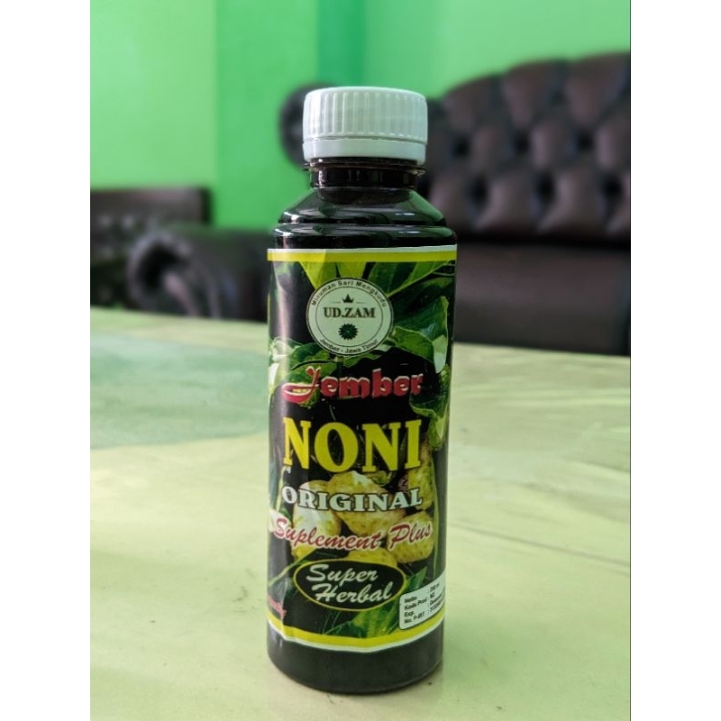 

Sari Buah Mengkudu -Obat Herbal -Obat Jantung - 100% Alami - Jember Noni Original (JNO) 250ml