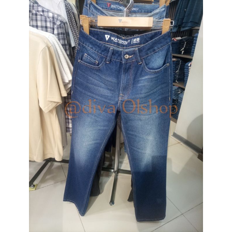 WATCHOUT JEANS ORIGINAL Celana panjang pria