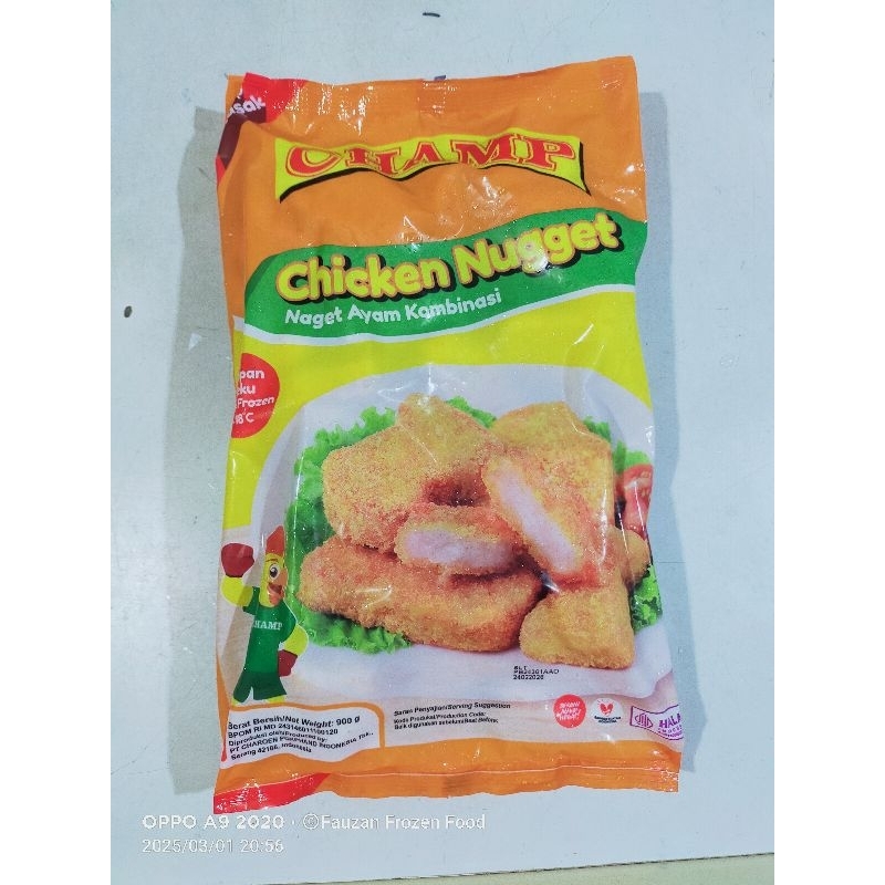 

Champ Nugget 900gram