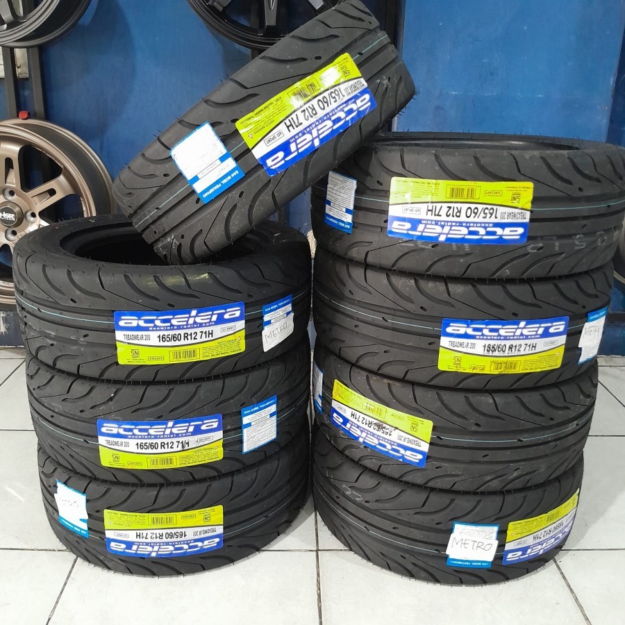 BAN MOBIL RING 12 SEMI SLICK MINI 165 60 R12 ACCELERA SEMI SLICK 651 SPORT - TOKO PELEK BAN MOBIL