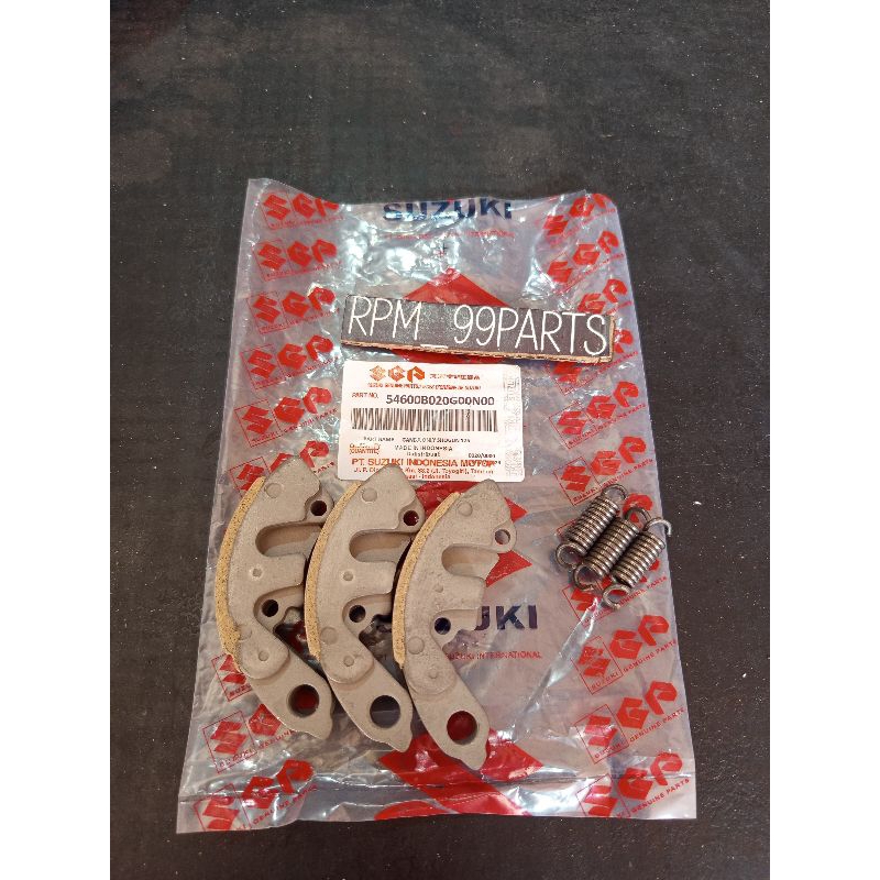 kampas ganda only Suzuki Shogun 125 R, Shogun 125 RR SGP