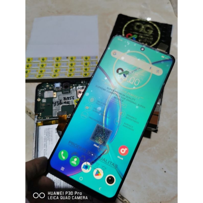 (mesin only) vivo y36 4G resmi ram 8 256GB normal tested NO POLA JOS