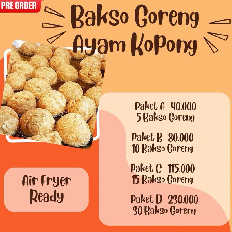 

Bakso Goreng Ayam