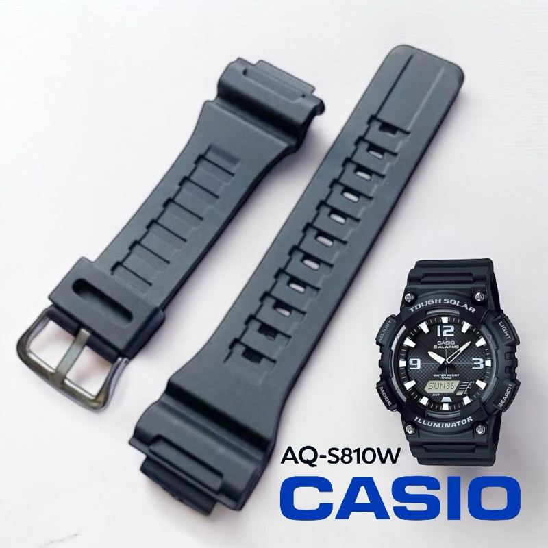 Strap jam Casio AQ-S810 AQ-S810W AQS810 AQ S810 Tali Casio AQ-S810W