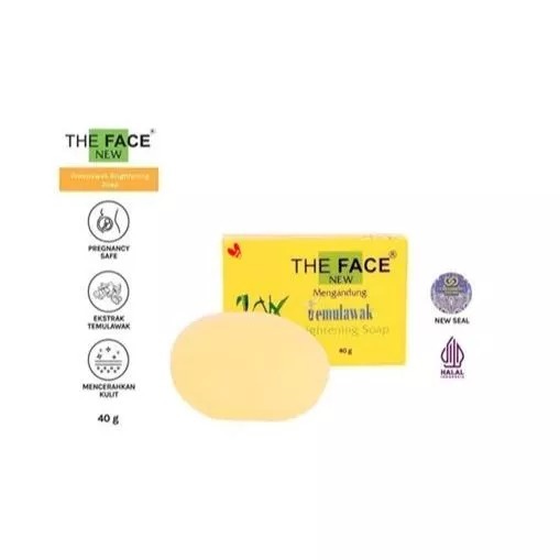 [ QYSTO ] sabun temulawak the face sabun the face temulawak pembersih wajah temulawak the face