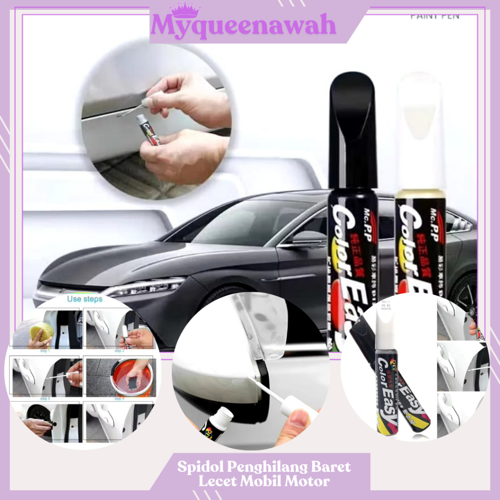 Spidol Penghilang Baret Lecet Mobil Motor Sepidol Ajaib Penghilang Baret Lecet Mobil Color Easy Cat 