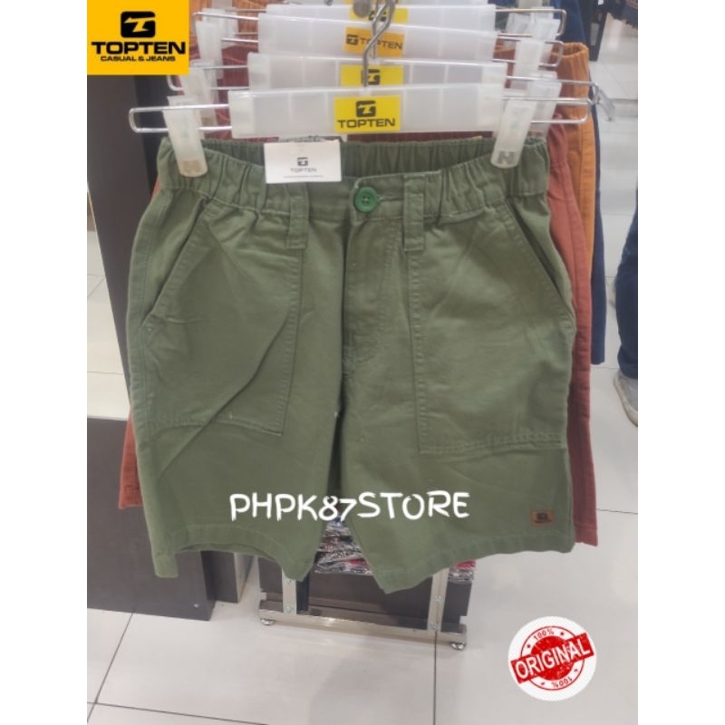 CELANA PENDEK RIB TOPTEN ORIGINAL