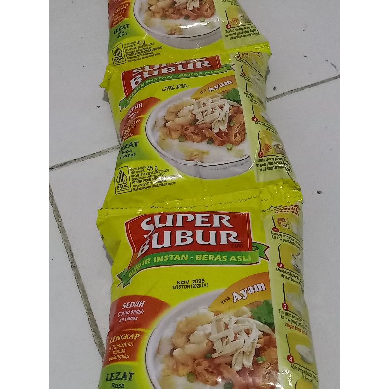 

Super bubur ayam 1 Renceng