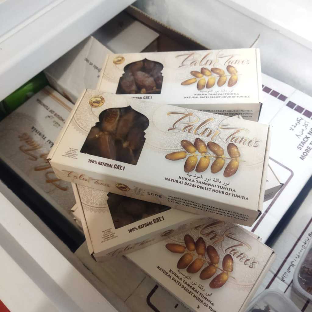 

Kurma Palm Tunis Tangkai 500gr - Kurma Tangkai Tunisia - Kurma Murah - Palm Tunis