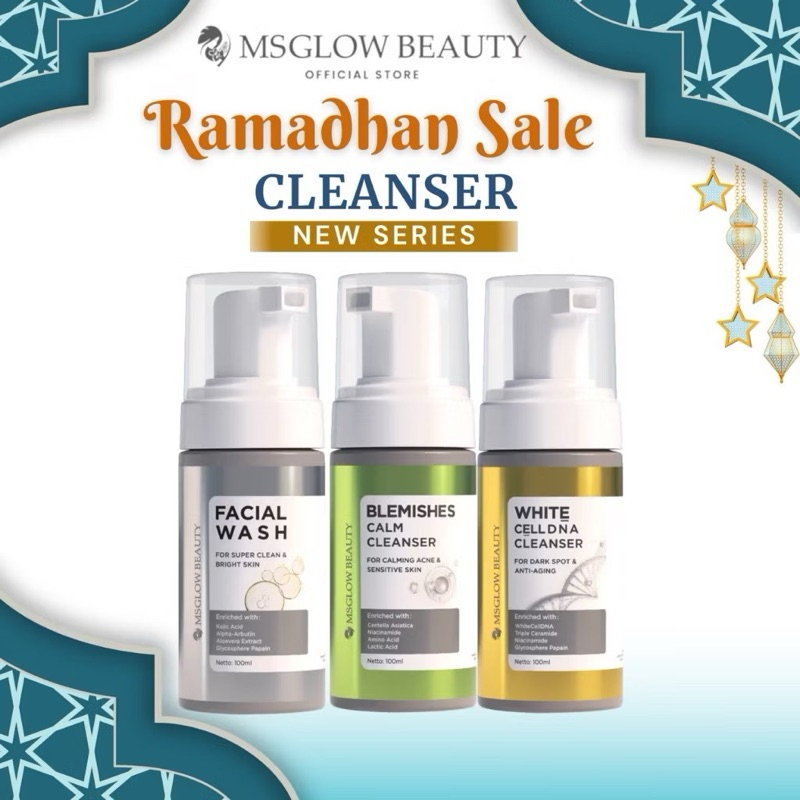 MS GLOW FACIAL WASH / SABUN MS GLOW / FACIAL WASH MS GLOW / MS GLOW