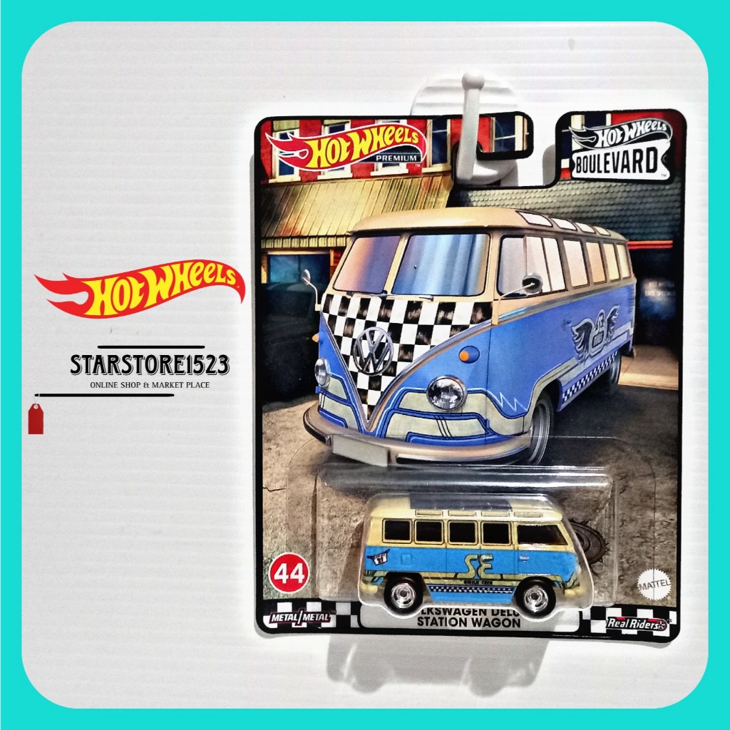 Hotwheels Premium Boulevard Volkswagen Station Wagon Deluxe