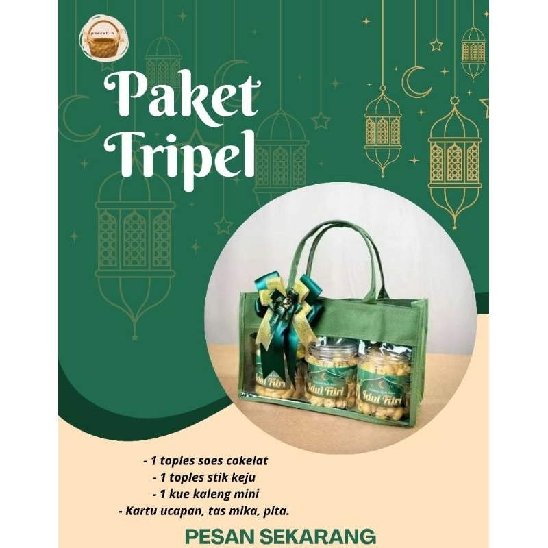 

PARCEL LEBARAN, HAMPERS LEBARAN MURAH PAKET TRIPEL
