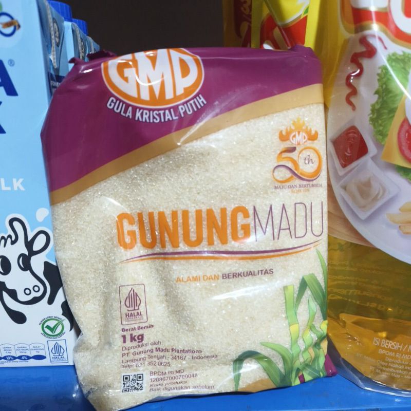 

GULA PASIR 1 KG KEMASAN GMP