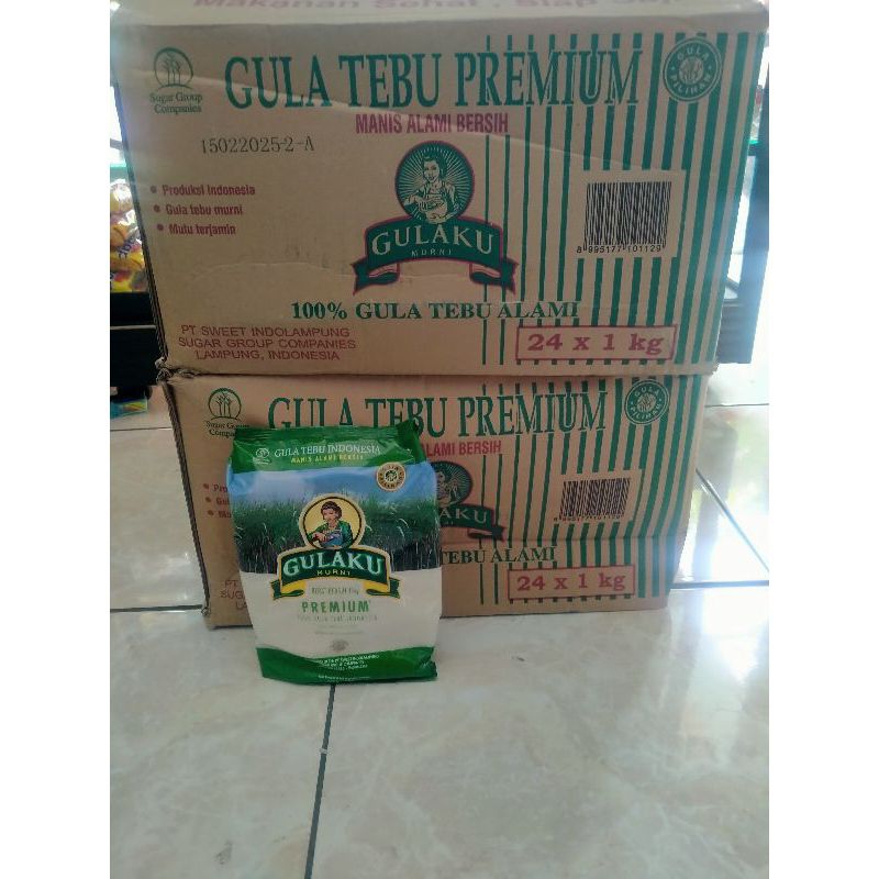 

PROMO GULAKU PUTIH 1DUS ISI 1kg ISI 24PCS