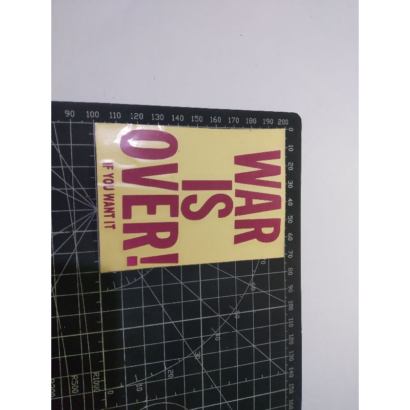 

stiker cutting John lennon