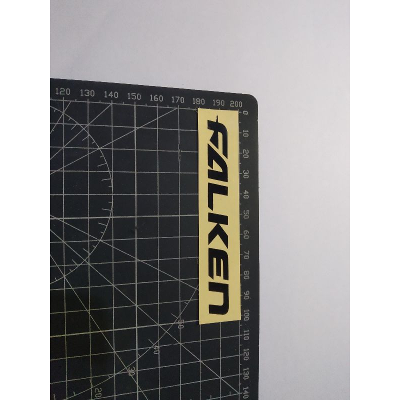 

stiker cutting falken