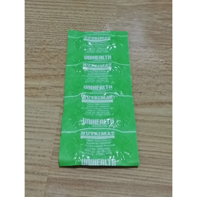UNIHEALTH NUTRIMAT strip 10 tablet