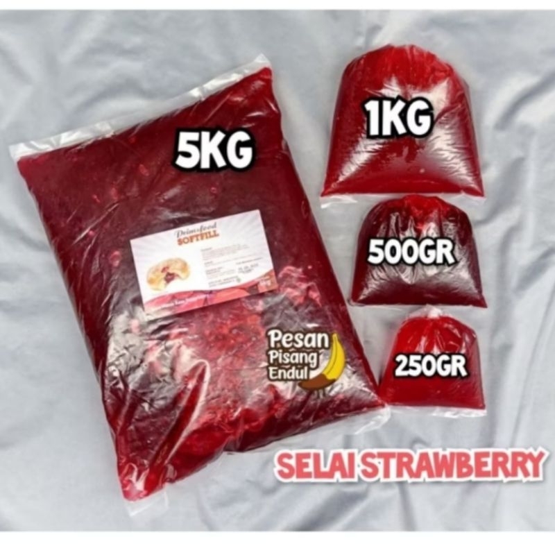 

Selai Jel Strawberry/Bluberry/Melon/Nanas repack 250gr