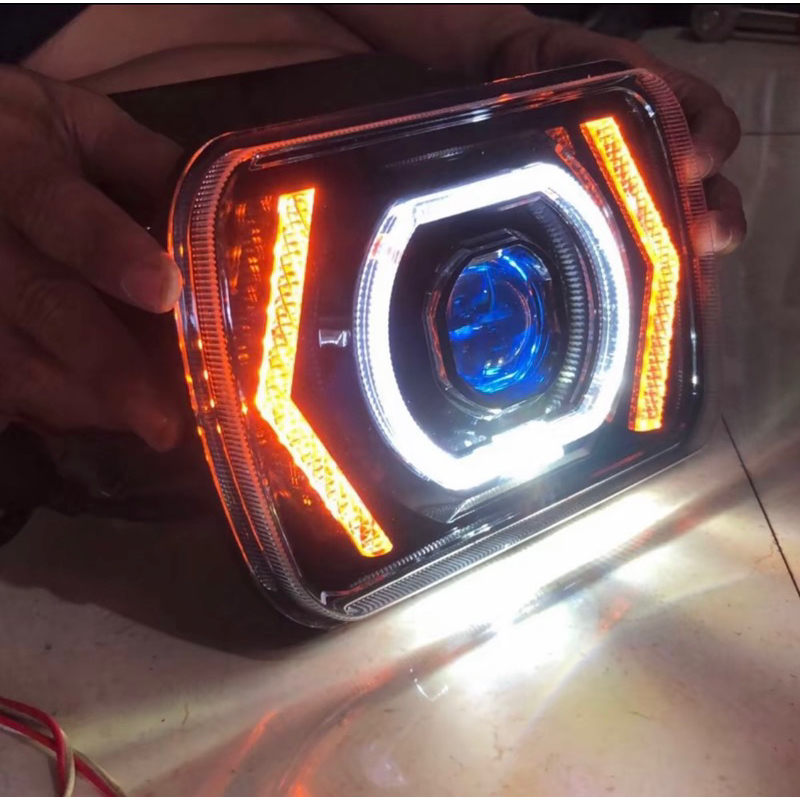 Lampu Biled L300 PNP Soket H4 12V untuk L300 Feroza Taft Carry 1000