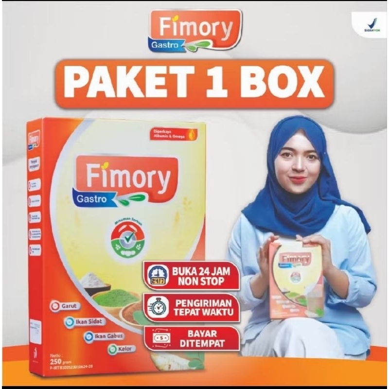 

[ Terlaris ] Fimory Gastro 250 gr - Minuman Sehat Pereda Asam Lambung, Gerd Dan Mag Akut Sudah BPOM