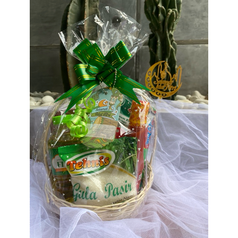 PARCEL lebaran murah/parcel sembako bingkisan hari raya/bingkisan bukber ramadhan/hampers idul fitri