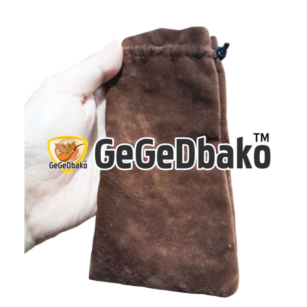 Tas Premium Tempat Pipa Cangklong - Tas Berkualitas Gegedbako TA 02 - Coklat