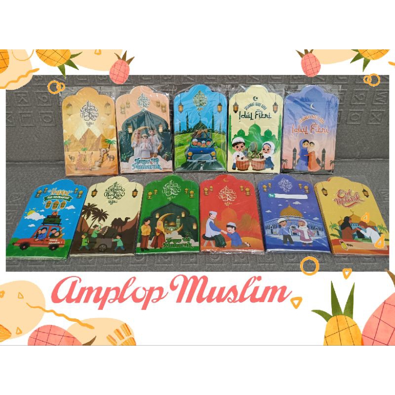 

amplop motif Muslim mudik 2025