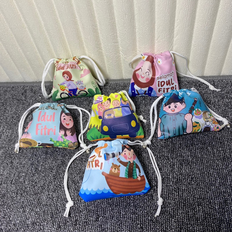 

12pcs Pouch serut lebaran / amplop lebaran / Angpau serut lebaran / ANGPAU SERUT CCI