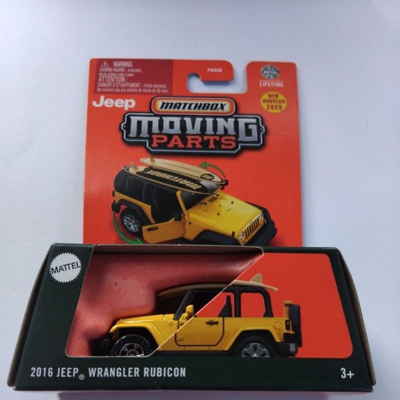 MATCHBOX JEEP WRANGLER RUBICON