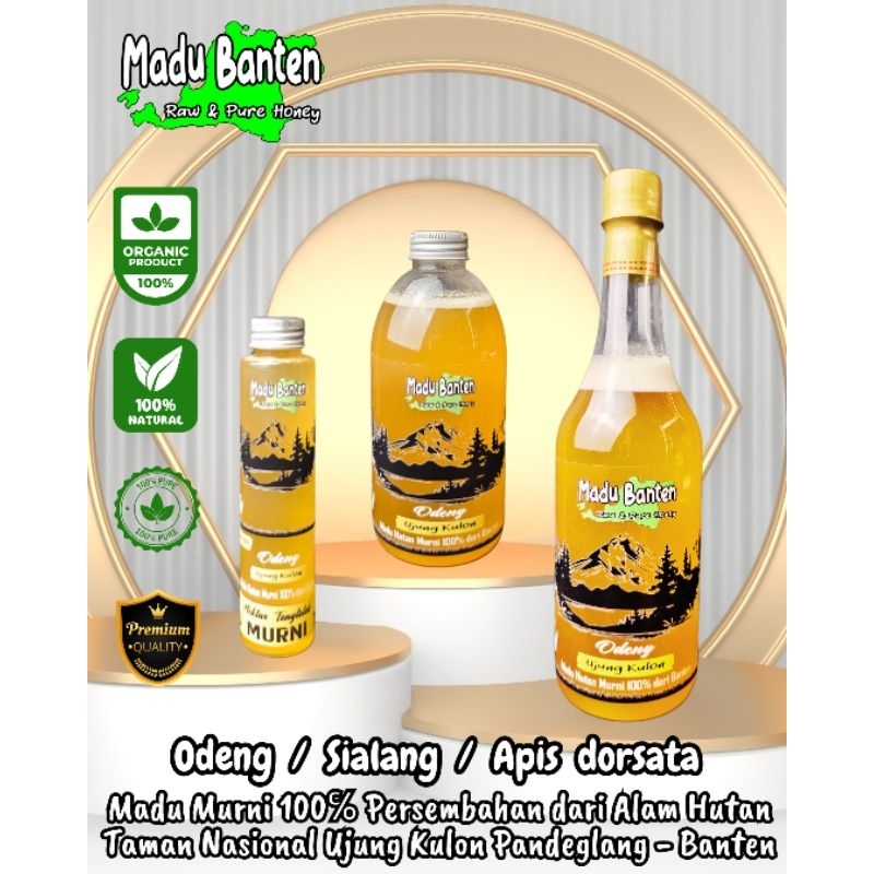

Madu Odeng / Sialang / Apis Dorsata [ Murni 100℅ ] Ujung Kulon Nektar Tongtolok by MADU BANTEN