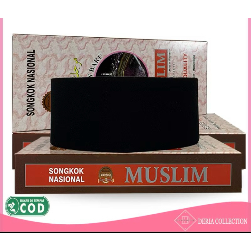 Peci Songkok Muslim AC Tinggi 9