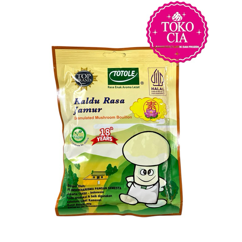 

Kaldu Jamur Totole 80g