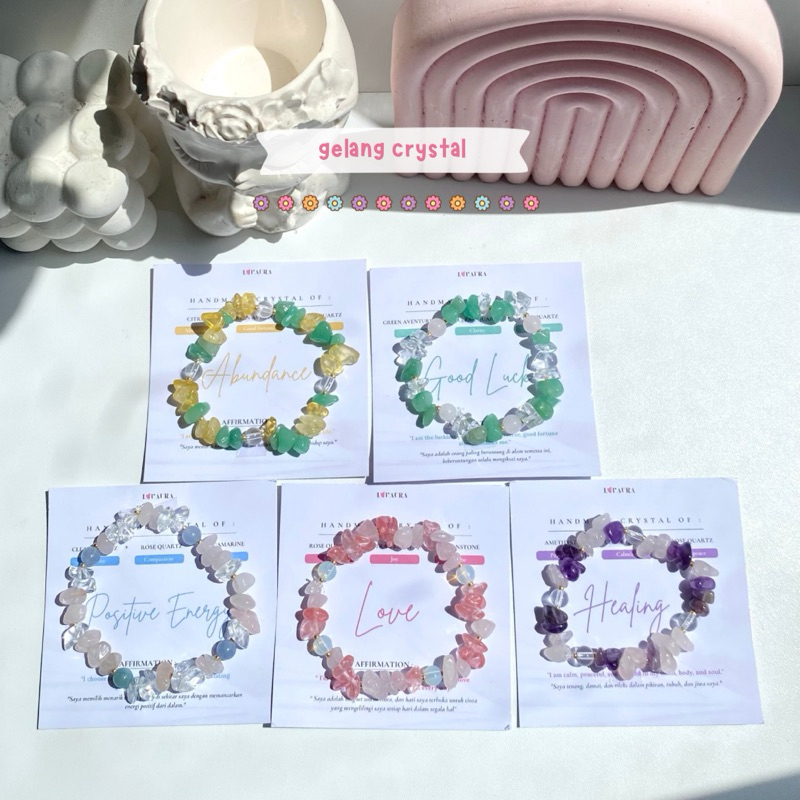 Gelang kristal jewelry | Gelang wanita