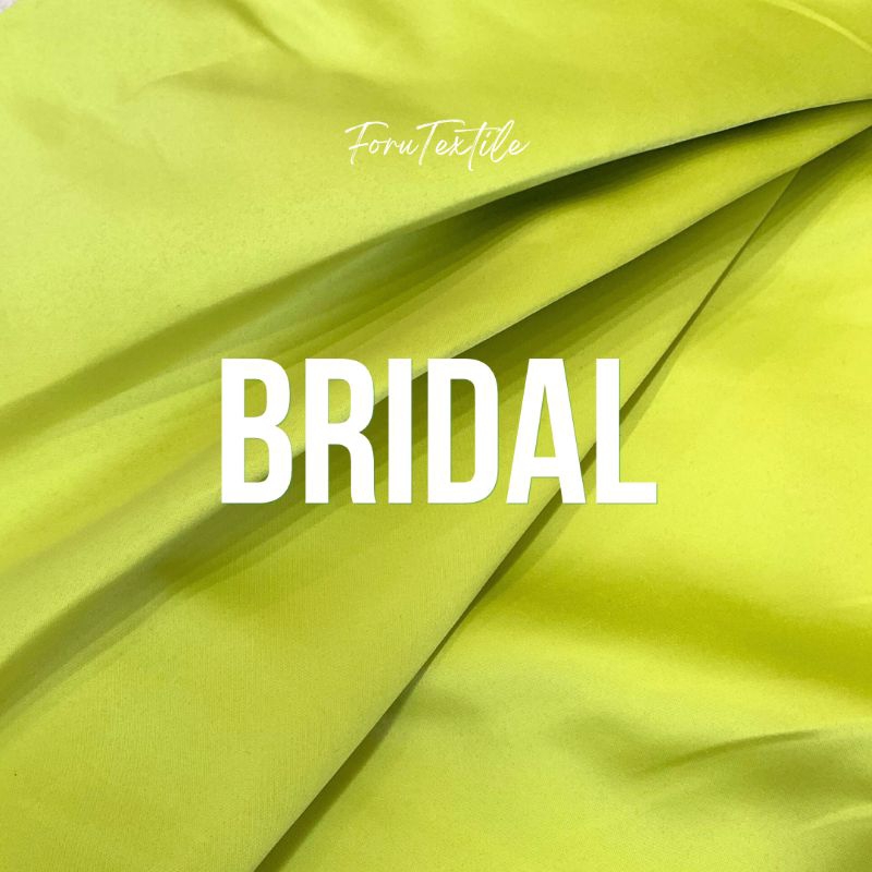 SATIN BRIDAL/BAHAN GAUN BRIDAL/BAHAN BRIDAL