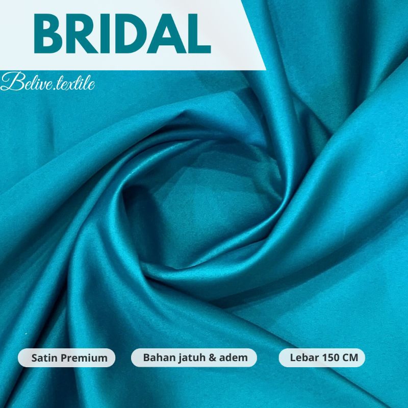 SATIN BRIDAL/BAHAN GAUN TERMURAH/BAHAN SATIN BRIDAL TERBARU