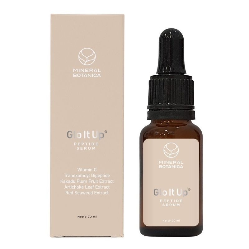 Mineral Botanica glo it up serum 60 ml // menyamarkan flek hitam// mencerahkan wajah //