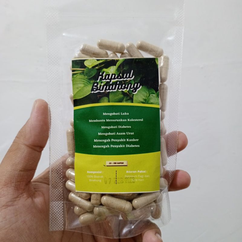 

kapsul binahong isi 100 herbal segala penyakit