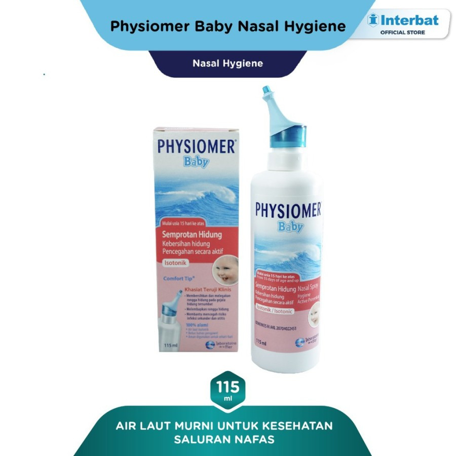 Physiomer Baby Nasal Isotonic ( Nasal Spray Semprotan Hidung )