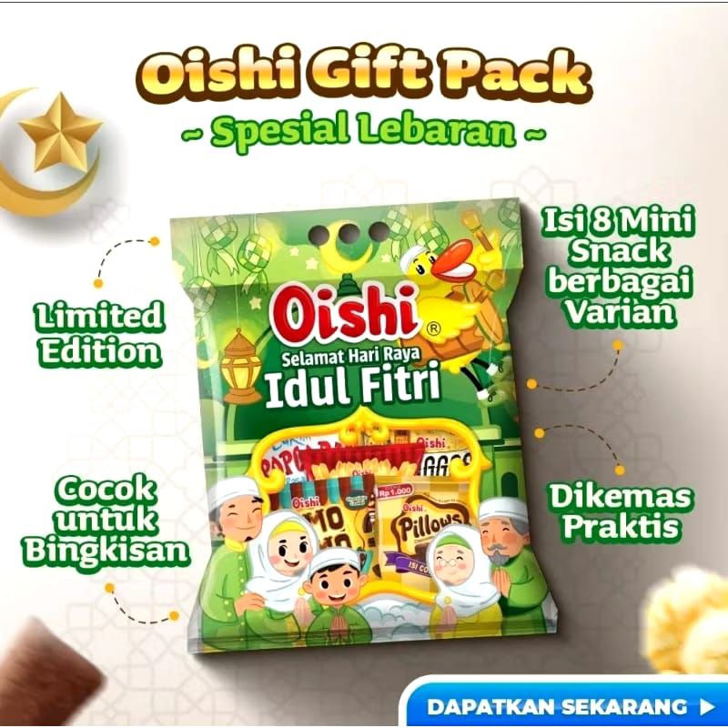 

OISHI GIFT PACK HAMPERS LEBARAN