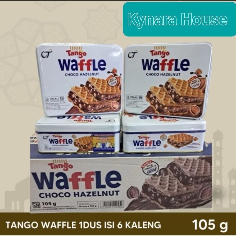 

Tango Wafer Waffle Choco Hazelnut Kaleng 6x105gr (Karton)