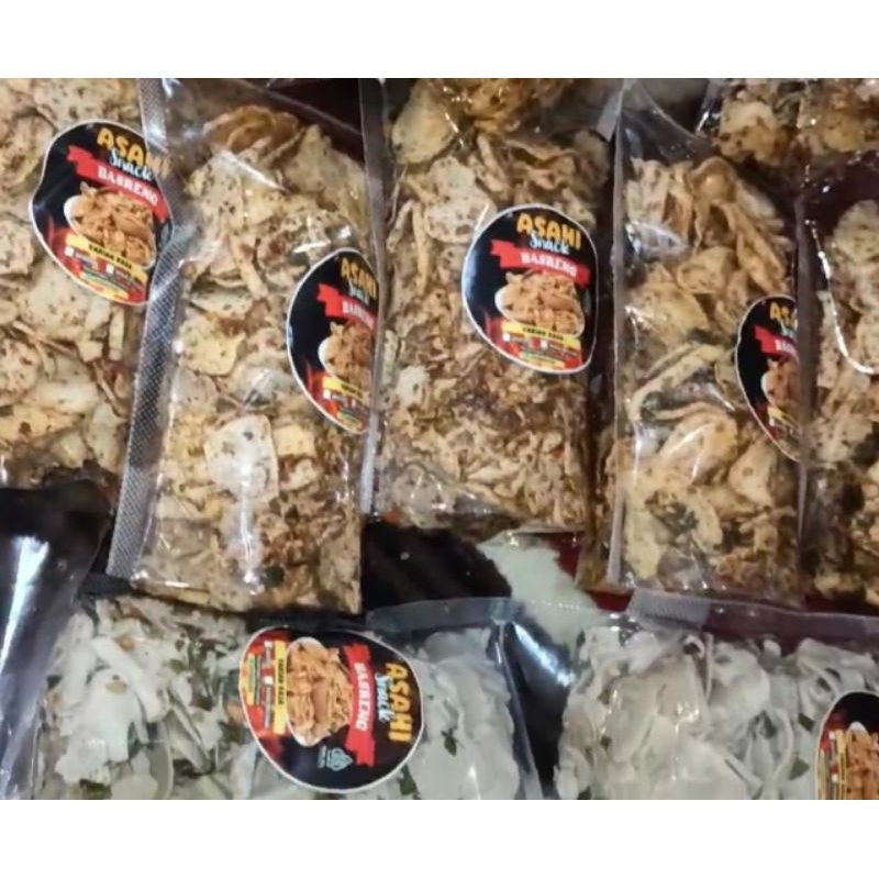 

Basreng pedas daun jeruk