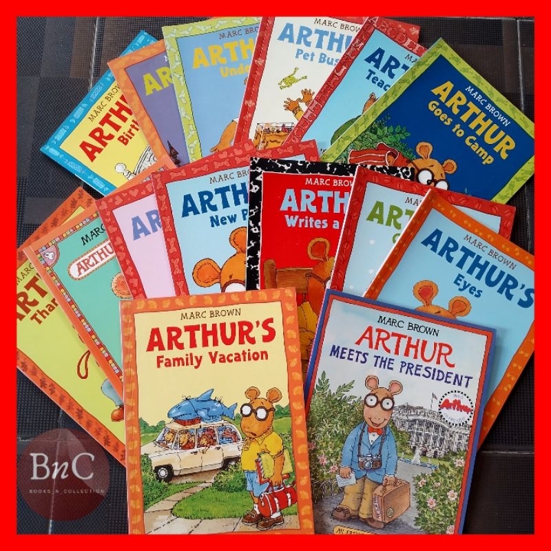 buku cerita Arthur by Marc Brown [ preloved, ori ]