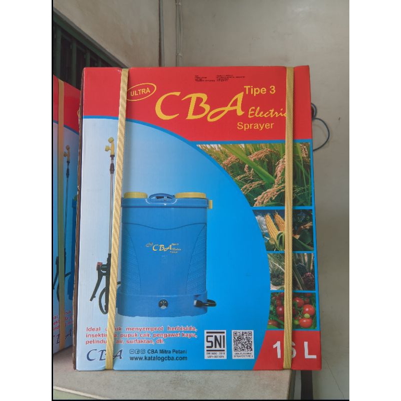 TANGKI CBA ELEKTRIK TIPE 3 TANGKI 16 LITER