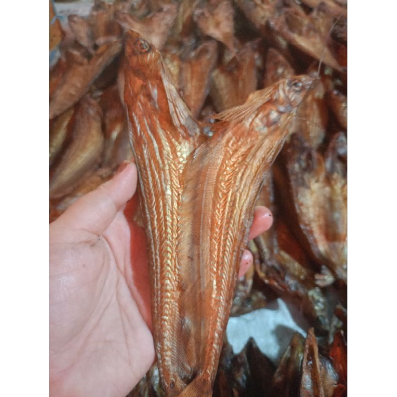 

Ikan Salai Ikan Asap Ikan Lais Sungai Musi 100gr