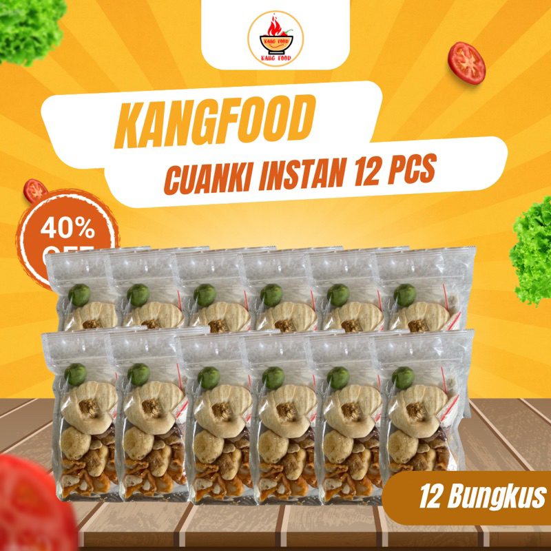 

Cuanki Instan 12pcs Termurah Extra Bawang Goreng Paket Reseller