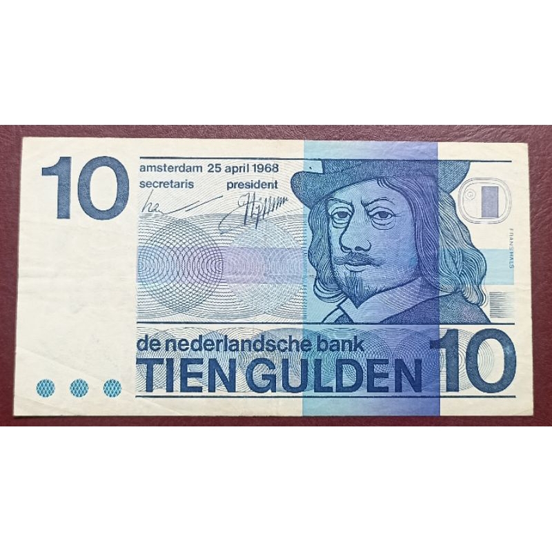 UANG BELANDA 10 GULDEN