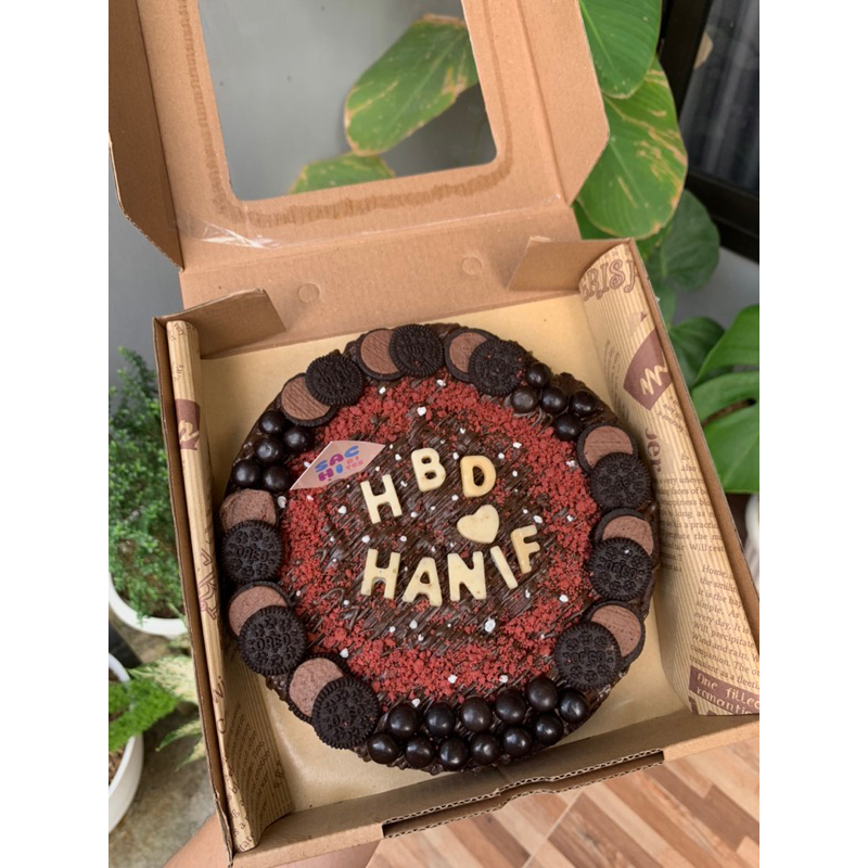 

Origial Circle Brownie 20x20 for present