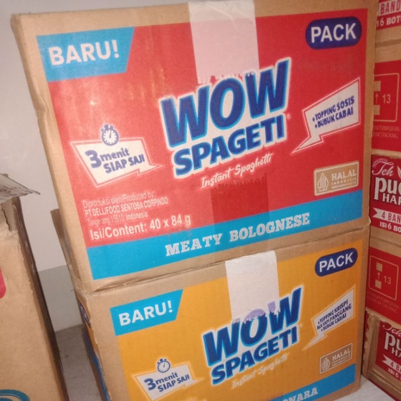 

Promo Wow Spageti Karton isi 40 pcs