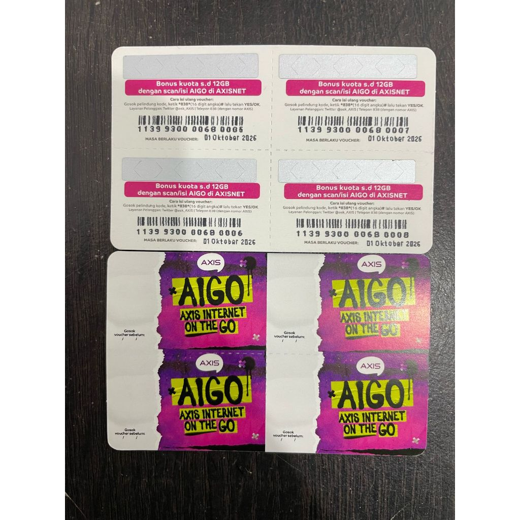 VOCER AXIS KOSONG SATUAN