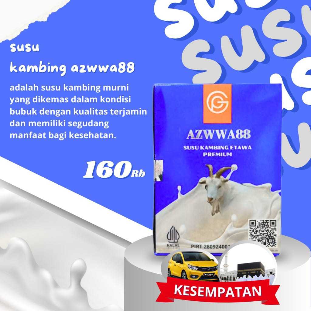 

susukambing etawa azwwa88/100%premium